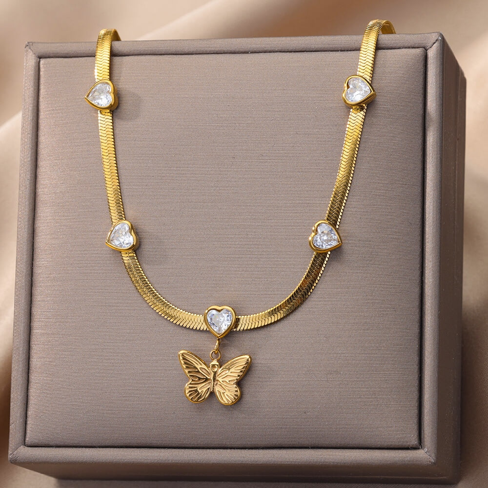 Butterfly Chain Necklace