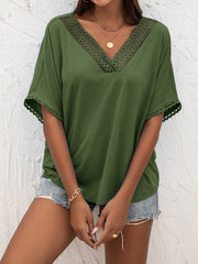 V-Neck Short Sleeve T-Shirt