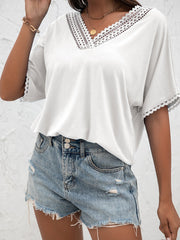 V-Neck Short Sleeve T-Shirt