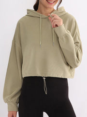 Pullover Hooded Drawstring Stylish And Comfortable Hoodie