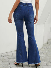 Judy Blue Claire Full Size High Rise Flare Pants