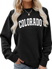 Oversized Casual Loose Pullover Crewneck Long Sleeve Hoodie