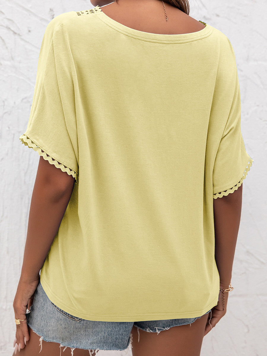 V-Neck Short Sleeve T-Shirt