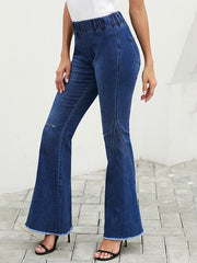 Judy Blue Claire Full Size High Rise Flare Pants