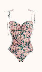 Padme Floral Swimwear Two Piece Set