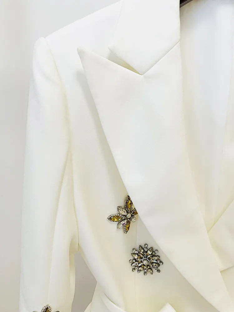 Diamonds Beading Blazer