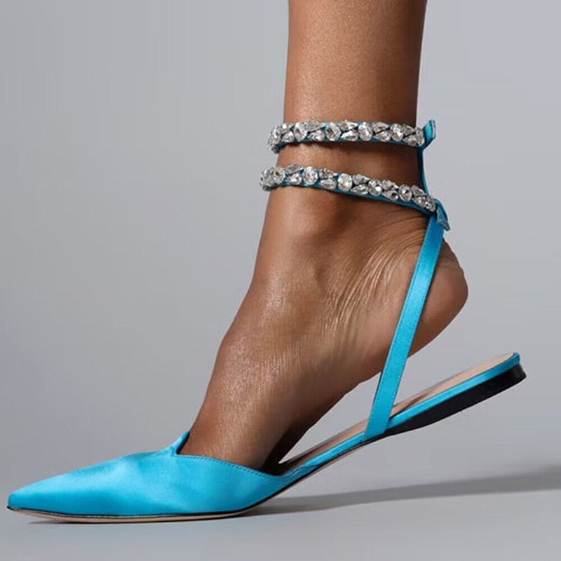 Shiny Crystal Sandals