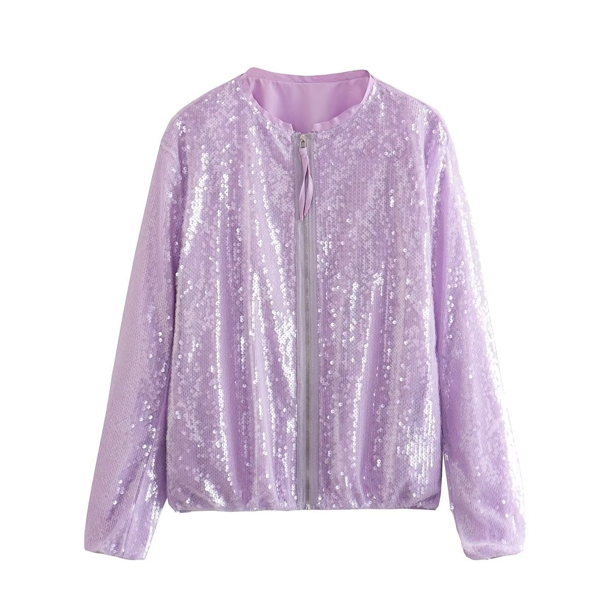 Cream Sequin Jacket