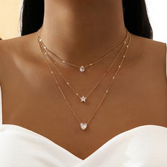 Crystal Zircon Necklace