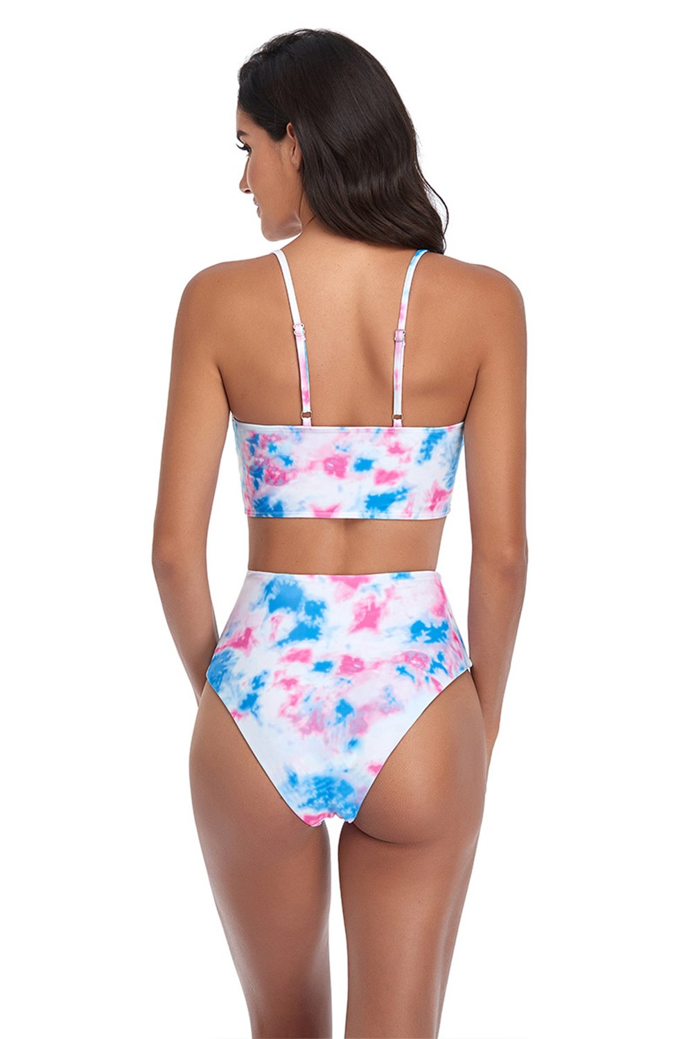 Tie-Dye Printed Swimwear